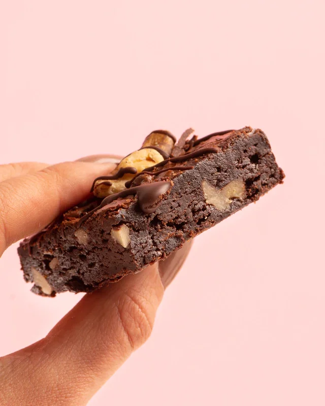 Brownie Artesanal (açúcar de coco e zero leite) da Ana Borgonovi Doces Saudáveis