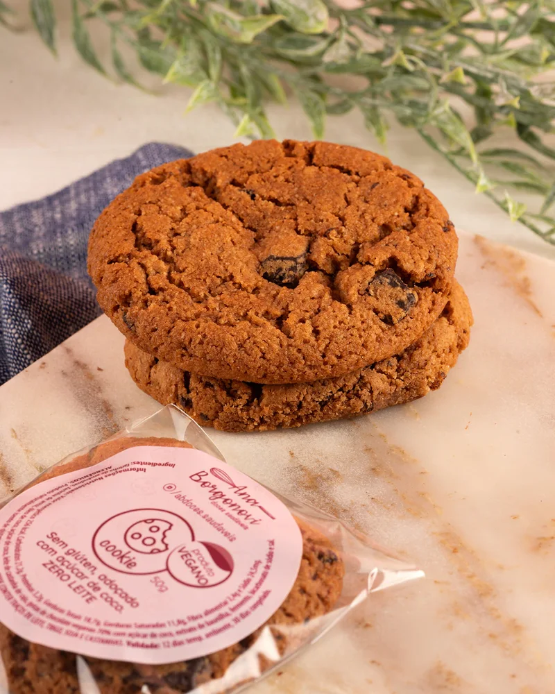 Cookie de Baunilha, foto oficial da Ana Borgonovi Doces Saudáveis
