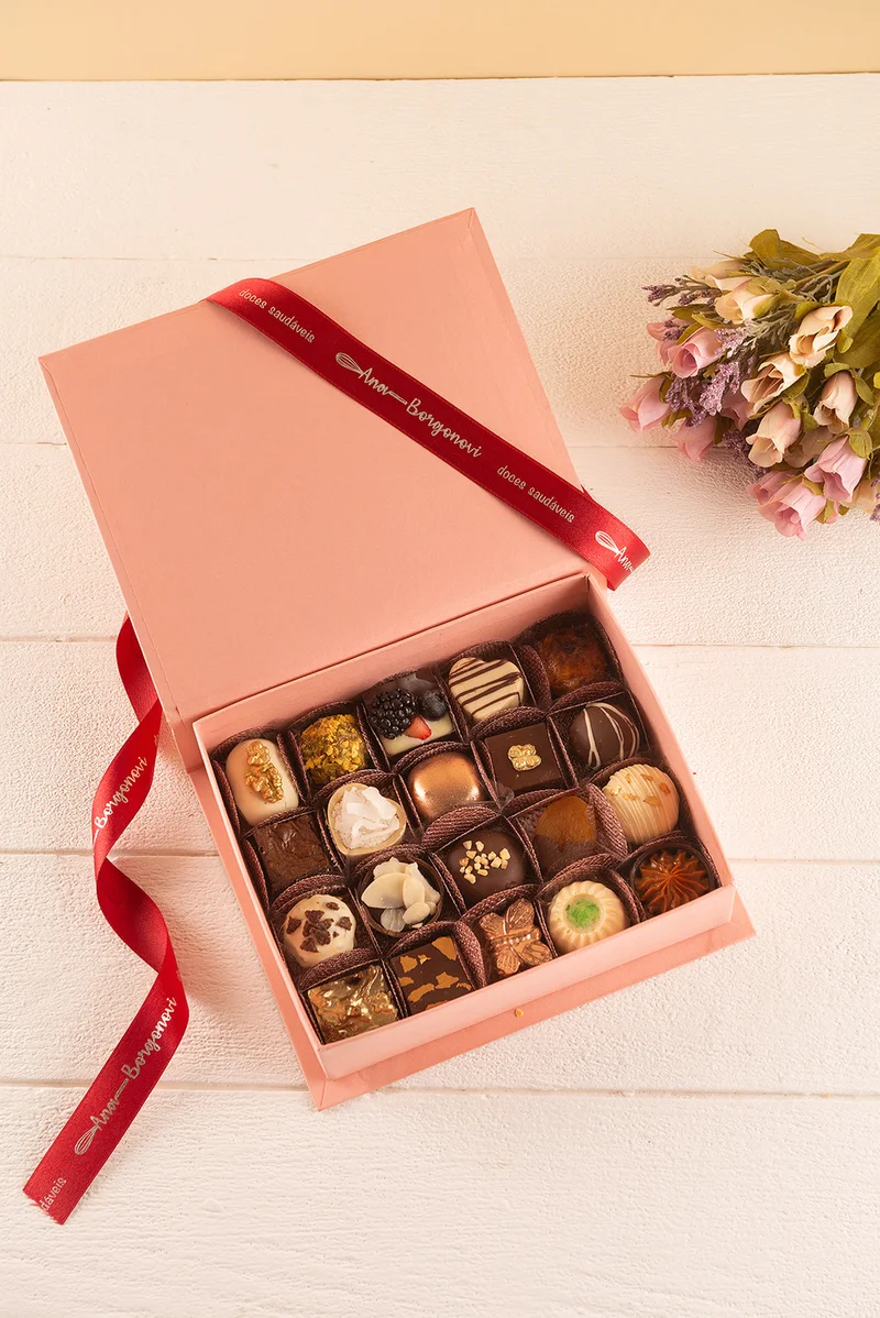 Kit Degustação, foto oficial da Ana Borgonovi Doces Saudáveis